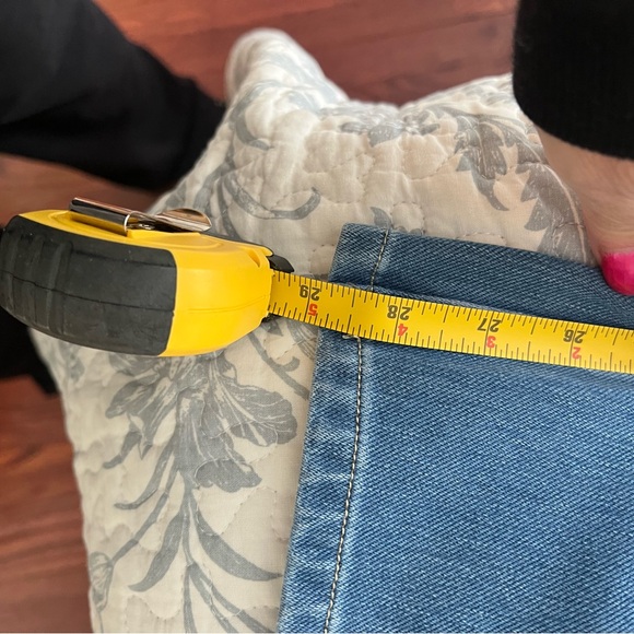 HALARA Women's Wide Leg Jeans in Medium Blue sz 12 - Picture 5 of 5